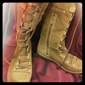 Timberland lace up boots